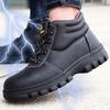 S3 Safety Shoes Men Anti-smashing, Anti-piercing, Non-slip, Anti-static, Waterproof Work Boots Steel Toe Shoes Indestructible