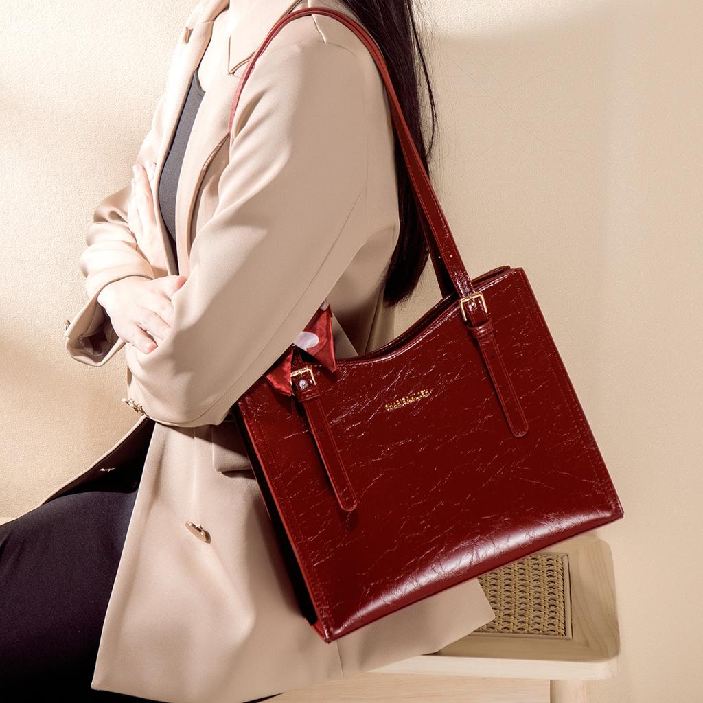 Wedding Bag Premium Sense Bag Women'S Bag Large Capacity Shoulder Tote Bag Red Envelope Red Wedding Bride Bag