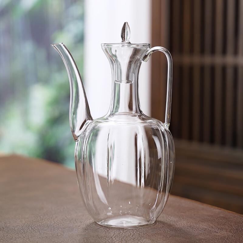 Imitation Song Guifei Glass Teapot and 6-Cup Set