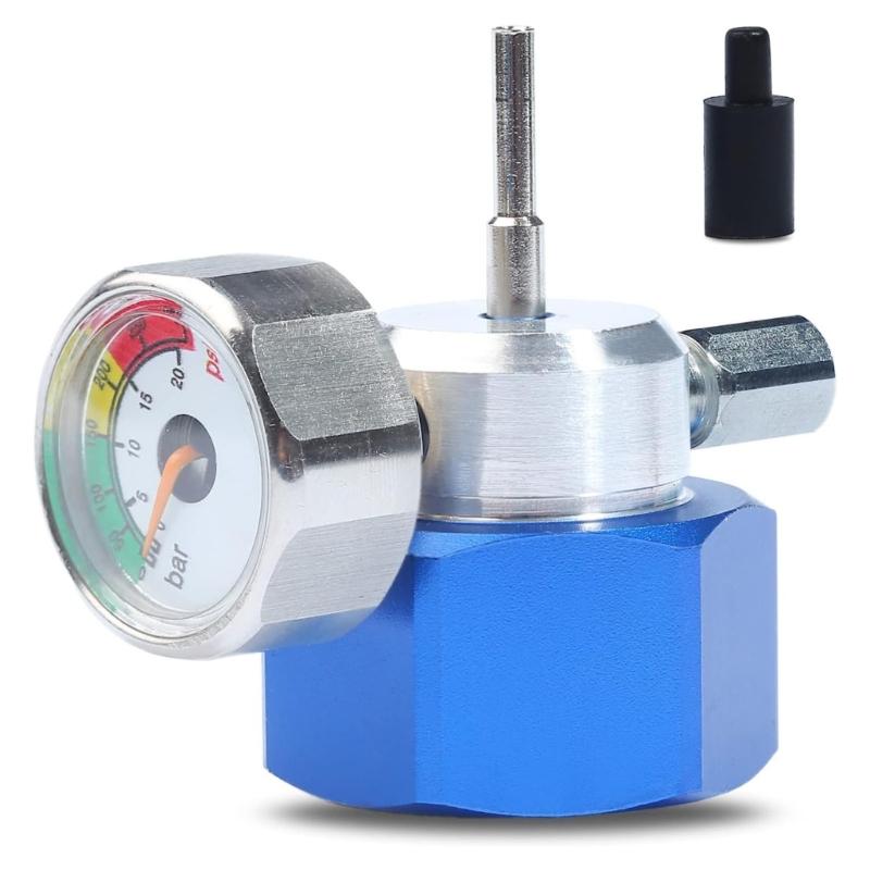 

Quick Connecting Propanes Adapter Metal Conversion Fitting with Gauge Metal Texture for Portable Grills Accessories 1