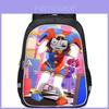 Large Capacity Lightweight 3d Backpack For Boys Durable Oxford Fabric School Bag