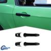 4xBlack Door Handle Cover Decoration Trim For Ford Mustang 2004-14 Accessories