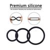 Men's Silicone Penis Ring Set - Extra Thick Enlargement & Masturbation Rings, Adult Sex Toys
