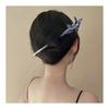 Tortoiseshell-style Hair Stick, Single Prong Hairpin, Simple Hair Accessory for Yukata, Pearl-colored Butterfly, Ethnic Style Hair Stick, Japanese