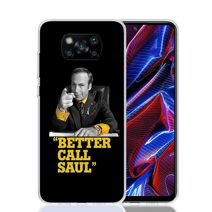 Better Call Saul TV Case Phone Cover for Xiaomi Redmi Note 10 9 9S 8 8T 7 5 Pro Mi 12T 11T 10T 9T 12 11 Lite A3 A2 Trend Fundas