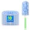 10pcs Washable Electrostatic Duster - Double-Sided Anti-Dust Cleaning Cloth for Furniture & Desktop - Static Dust Remover Wipes