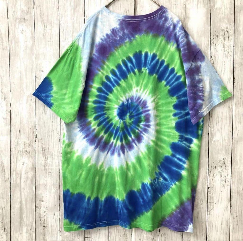 [USED] Vintage Naruto Tie-Dye Anime T-Shirt, Size L
