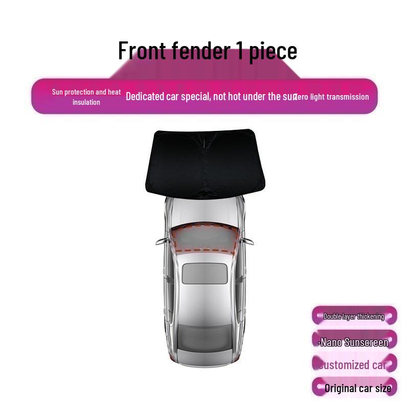 BYD Yuan UP Sunshade Car Window Curtains – Full Blackout, Heat Insulation, Sun Protection