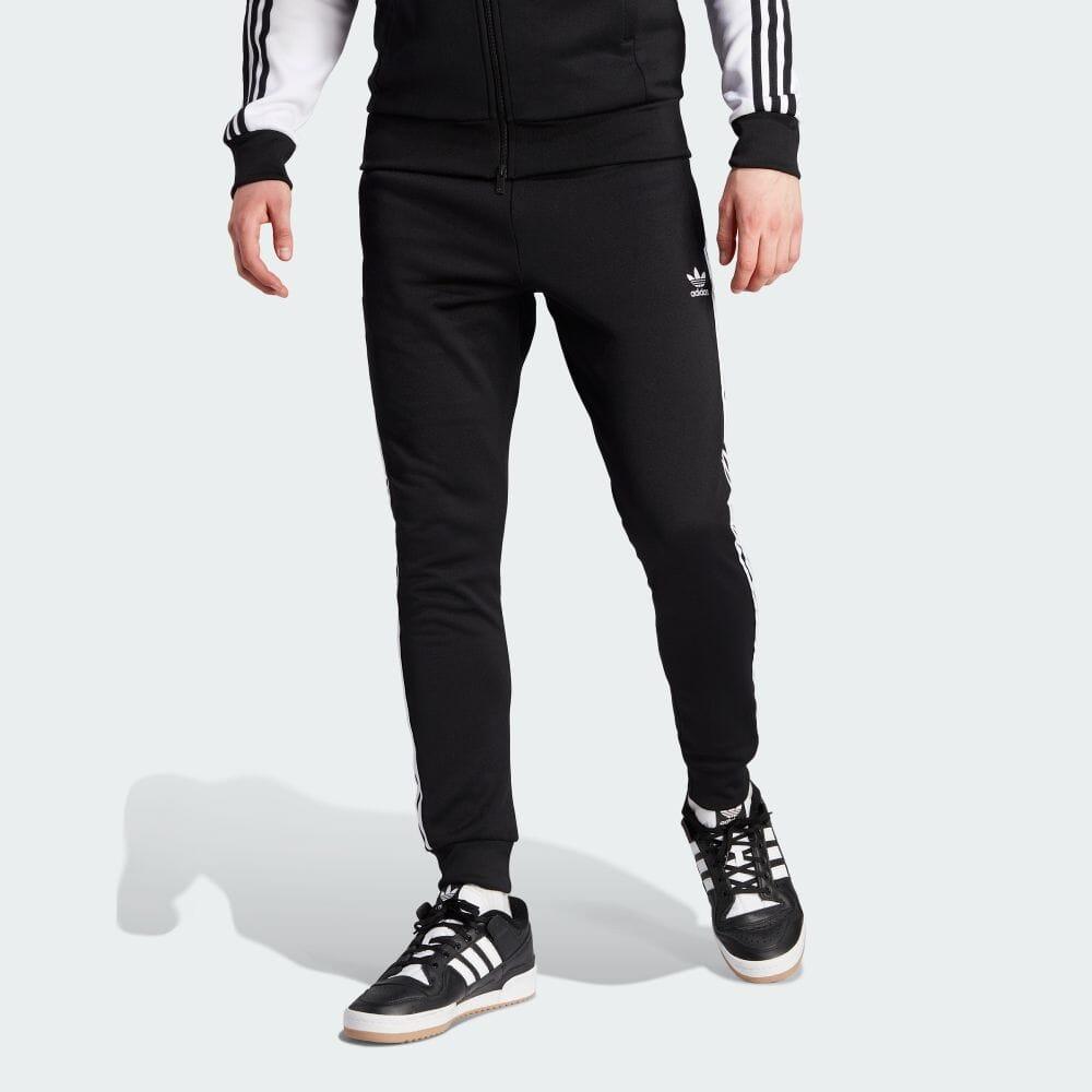 adidas Adicolor Classics SST Track Pants Black/White Men Streetwear IL2488