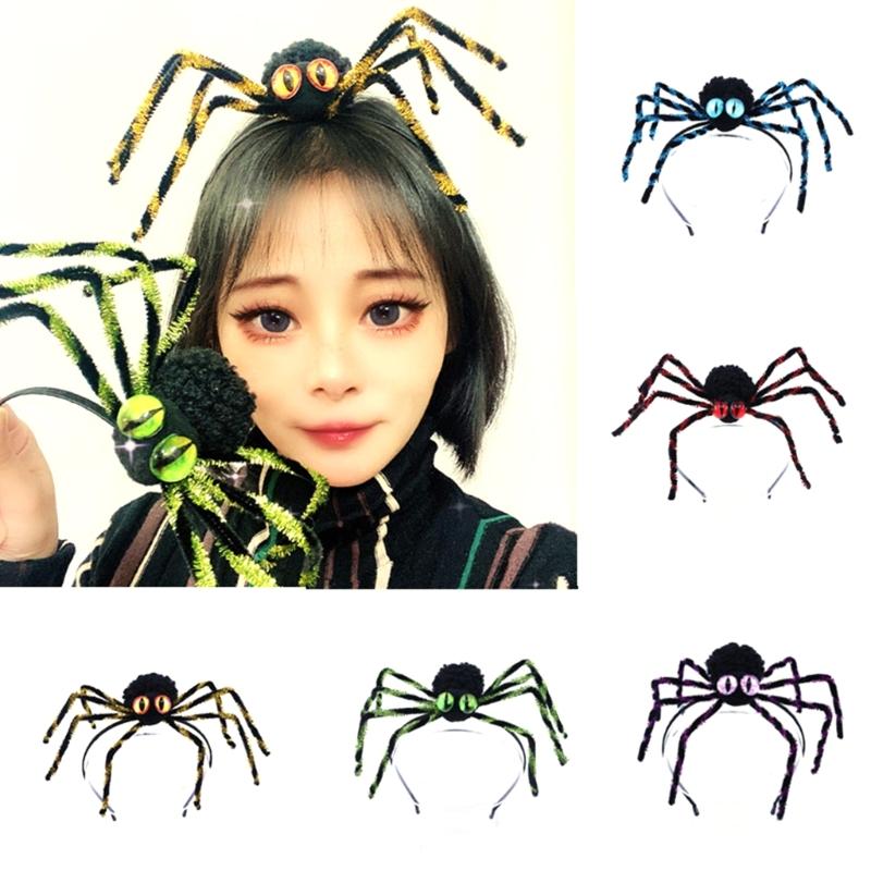 Horror Araneid Long Legs Spiderling Headband Party Decorations Photo Props