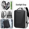High-End Waterproof Reflective Men's Backpack: Customizable Hard Shell for Business & School