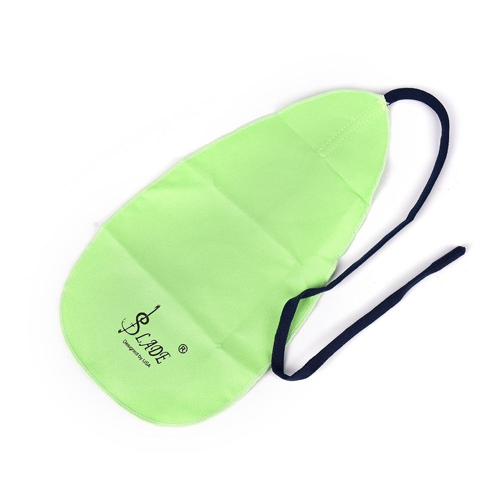 

Салфетка для чистки внутренних частей инструмента кларнета пикколо флейты саксофона зелёный