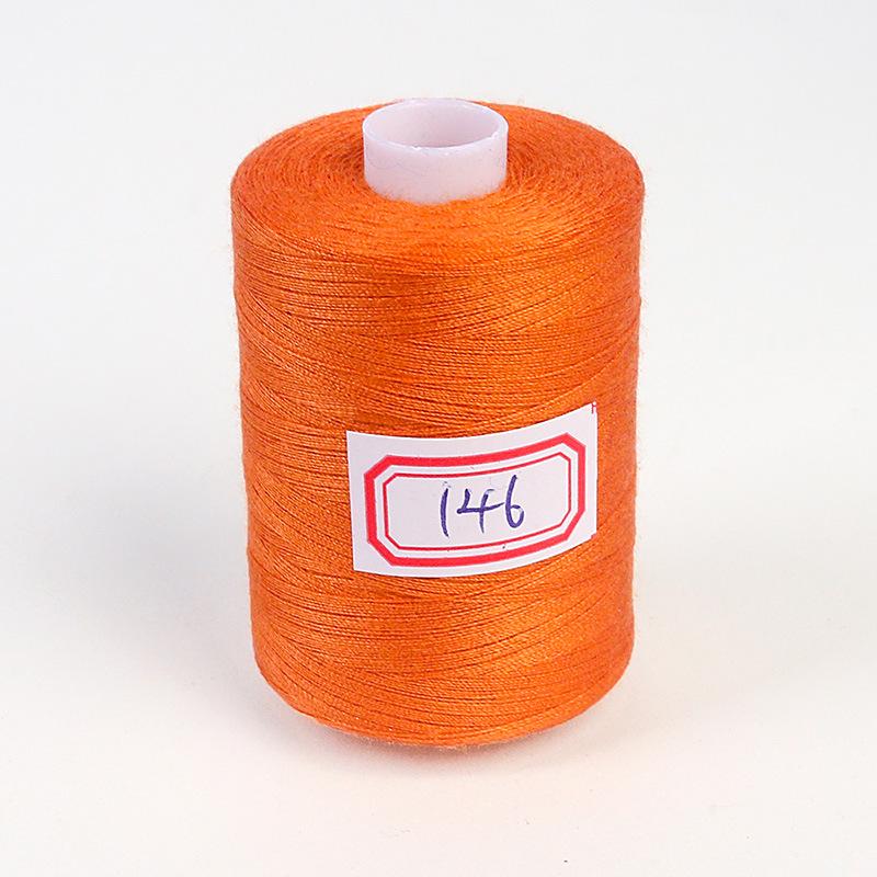 Hilo de Coser de Poliéster de Alta Velocidad 402 - 1000 Yardas, Colores Arcoíris, Ideal para Proyectos de Costura Casera y a Mano