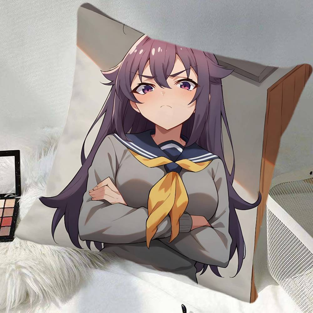 Anko Koshi Pillow Case Square Pillow Bedroom Sofa Leisure Comfort Cushion Car Home Decoration
