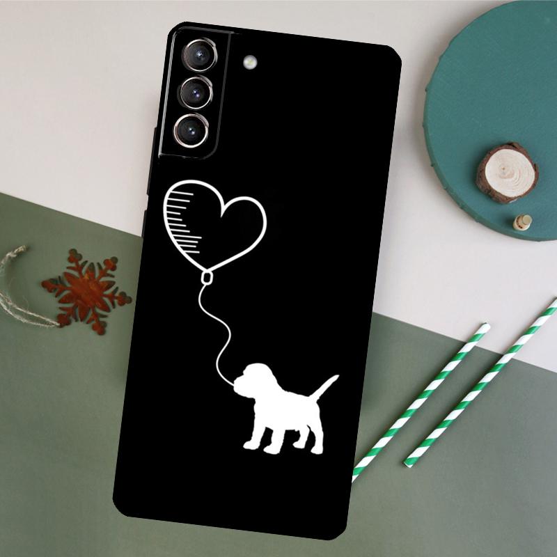The Beagles Funny Cartoon Dog Phone Case For Samsung Galaxy S26 S23 Ultra S20 S21 S22 S24 S25 Plus S10 S25 FE Back Cover
