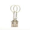 Stainless Steel Couple Keychain Engraved House Keyring Fashion Lovers Keyring  New Home Owners