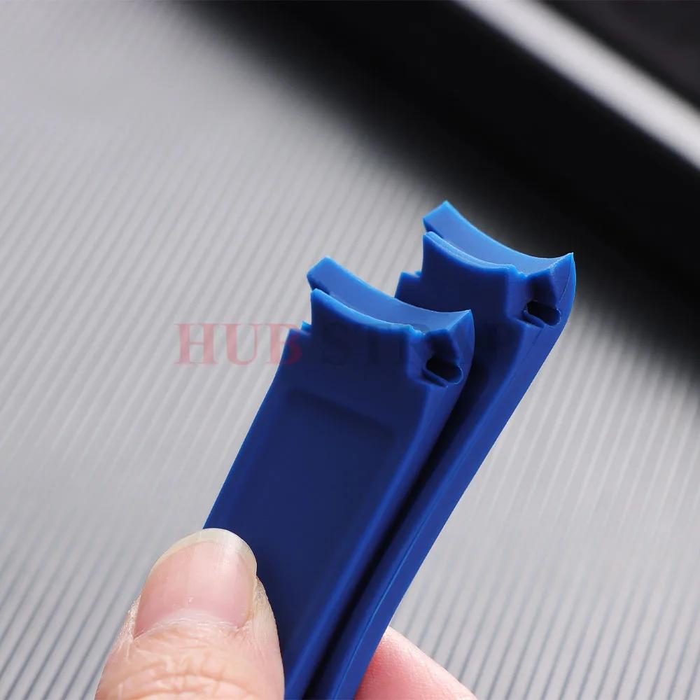 Silicone Soft Strap for Rolex for Omega Moonswatch Curved End Rubber Bracelet 20mm 22mm Men Women Sport Replacement Watch Band