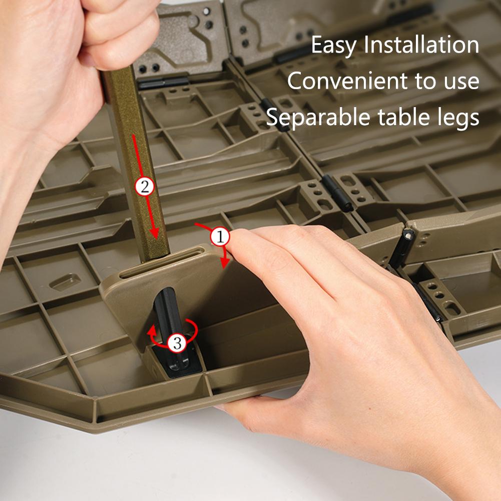 Ultralight Dual Purpose Table Multifunctional Outdoor Camping Table Lightweight Height Lift Table for Cooking Hiking Backpacking