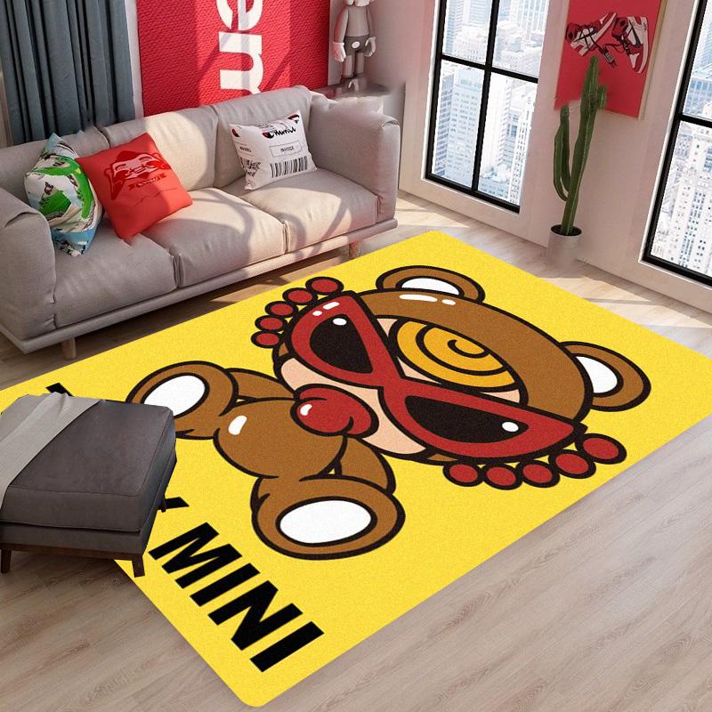 Japan Fashion H-hysteric Mini Carpet Floor Mat Bathroom Kid Room Bedroom Decoration Balcony Anti-Slip Doormat Living Room Rugs