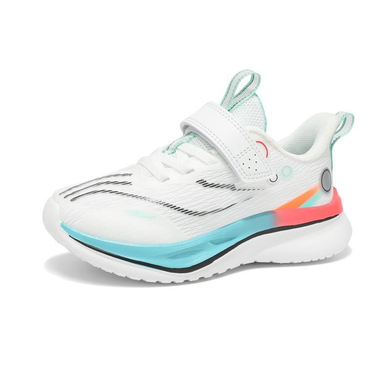 Kids 2025 Shock Absorption Ultra Light Racing Running Shoes Boys and Girls Middle and Older Children Breathable Student Competition Training Shoes