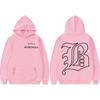 Rapero Beele Borondo Logo Merch sweatshirt Men's fashion Hip Hop High-quality hoodie Men's comfortable Sweatshirt