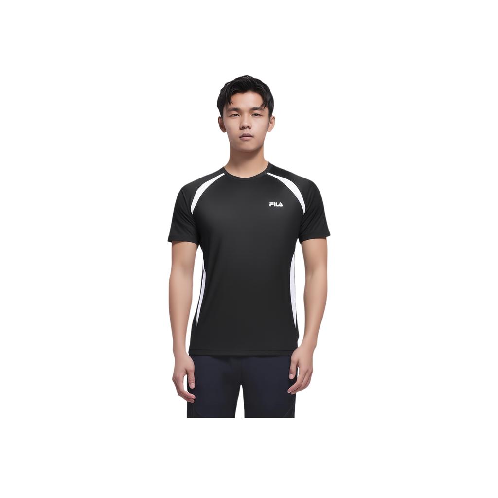 New FILA T Shirts Men's Black FS2RSF2211M-BLK