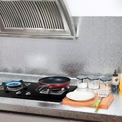 40cmX1m Self-adhesive Waterproof Pvc Desktop Kitchen Oil-proof Stickers Furniture Renovation Stickers