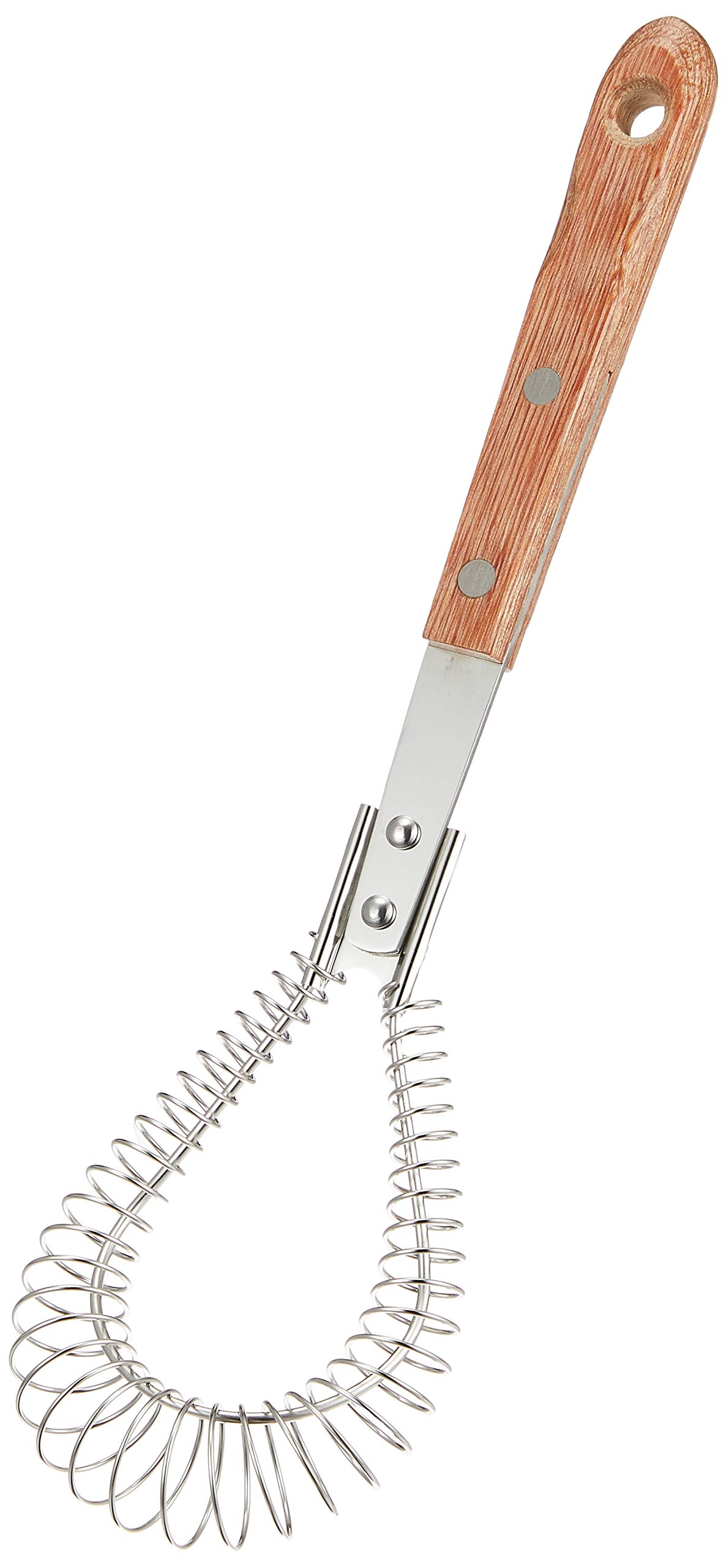 Shimotori Corporation Packerwood Speed Stainless Steel with Wooden Made in Japan Whisk, Handle,
