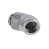 G1/4 Schraubgewinde 45 Grad Winkelstück Drehbar Messing Adapter Verbinder Fitting
