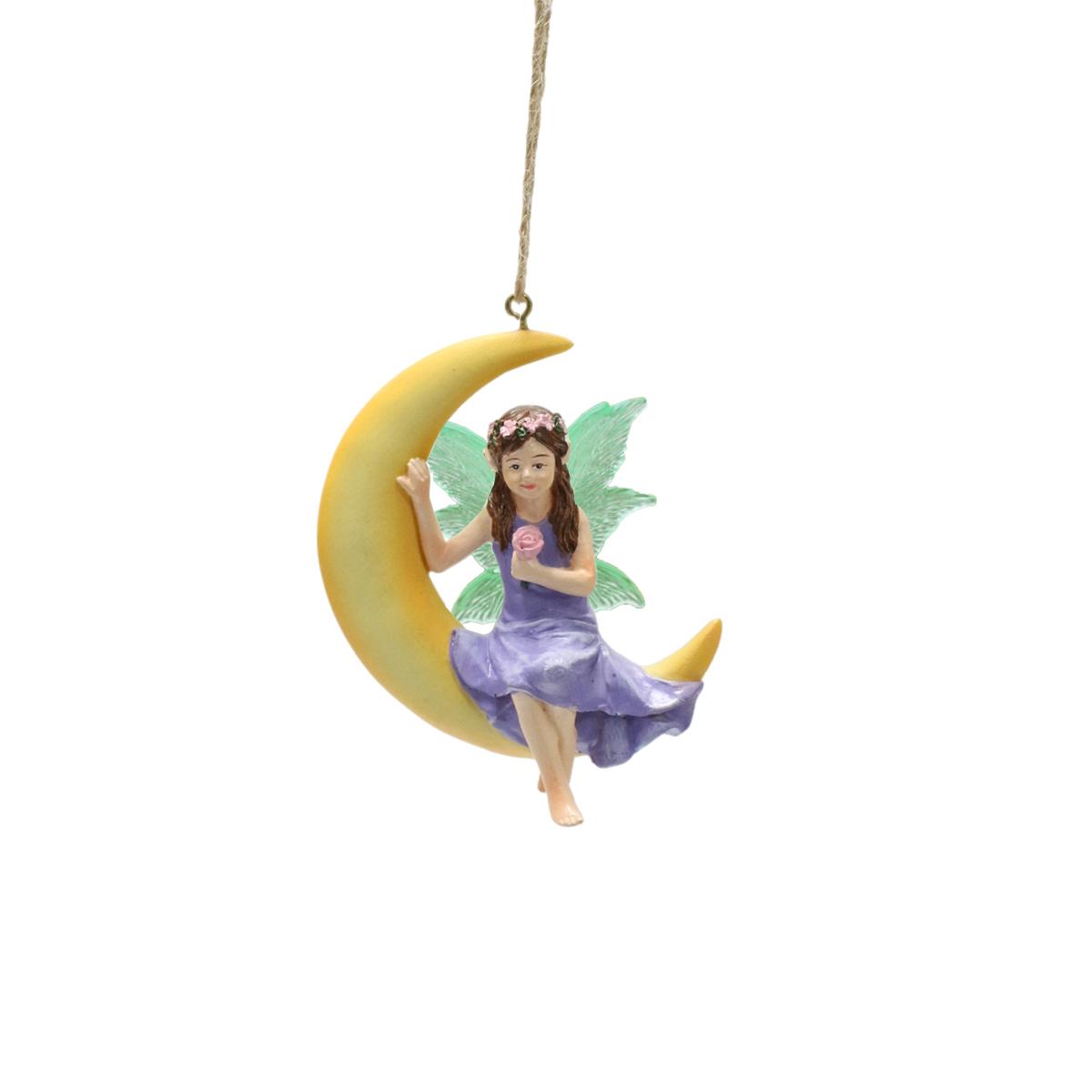 

1pcs Pure Love, Moon Fairy, Valentine s Day Gift, Family Gift, Spring Garden Decoration Pendant, Handmade Resin Crafts