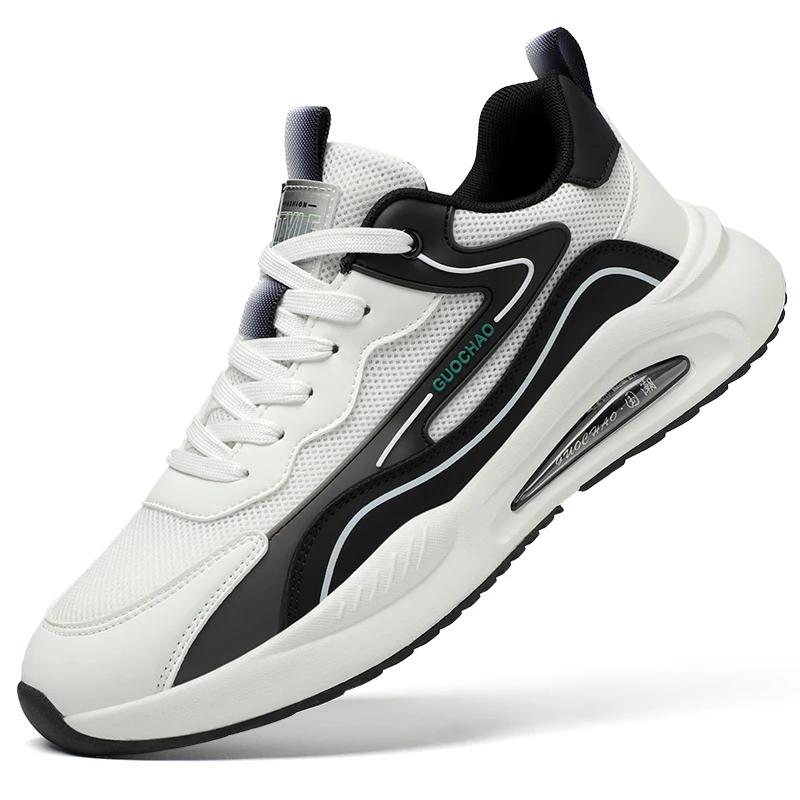 

Модная новая высококачественная мужская обувь больших размеров на плоской подошве, низкая, на шнуровке, осенне-зимняя, с кожаным верхом, спортивная, повседневная 38 белый