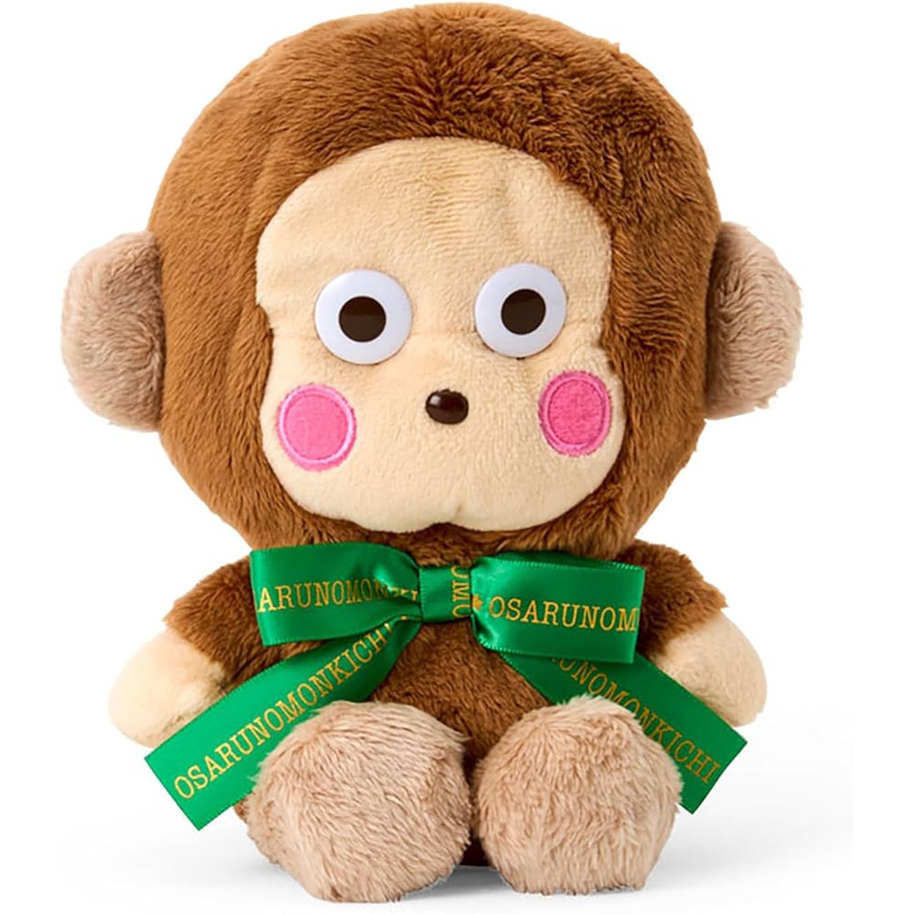 

Sanrio Monkichii Plush Toy Character Award Logo Ribbon Age 3 and Up 748871