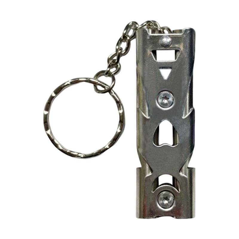 

Громкий сигнал безопасности для исследования дикой природы, экстренного спасения, портативный дизайн, подходит для рюкзаков, брелоков