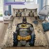 Batman Front View Bedding Set, 1 Duvet Cover & 2 Pillowcases, Home Bedroom, Ideal Gift