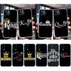 King Queen Girl Phone Case for Motorola G14 G15 G24 G30 G31 G32 G34 G41 G42 G51 G52 G50 G60S G60 G62 G72 G71 G73 G84 G85 G200 E32