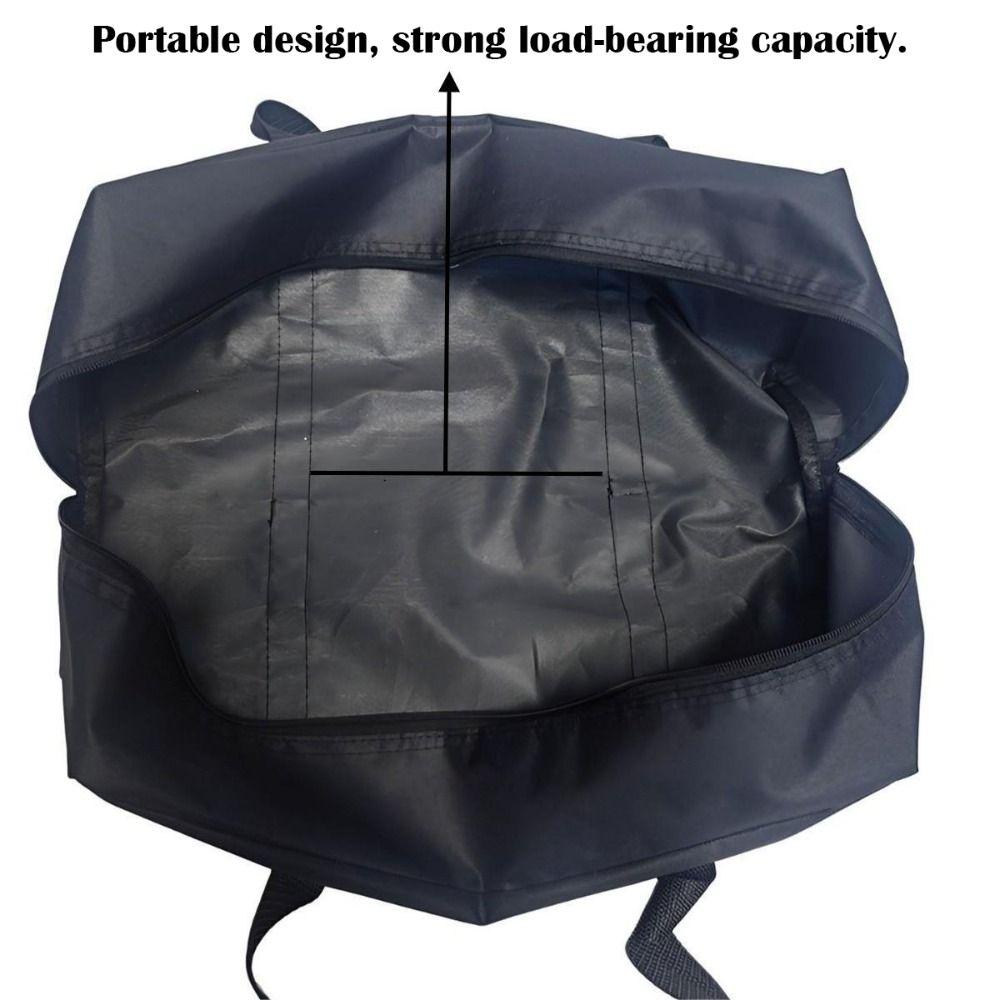 2025 Barbecue Tool Tent Pole Storage Bag Large Capacity Zippered Camping Carrying Case Universal Versatile Luggage Bag Garage