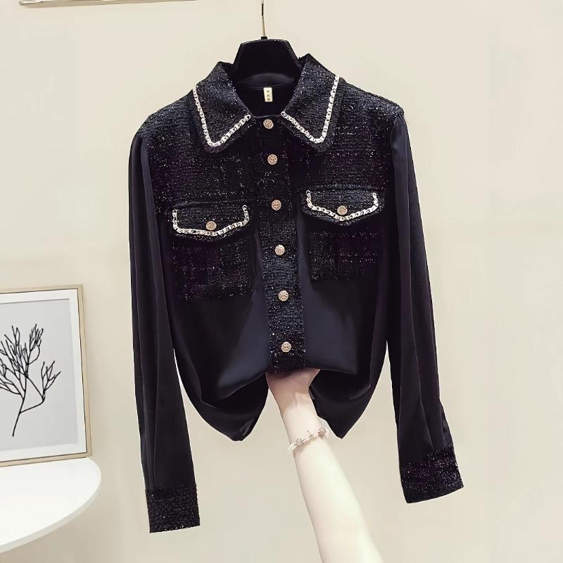 

French High-end Western-style Shirts for Women Spring and Autumn New Women s Design Niche Tops for Women Summer Temperament S