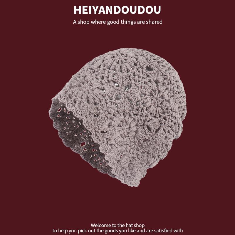 

Style Ethnic Handcrafted Knitted Hat With Tassels And Ear Protection For Women In Beige Black And Khaki Colors Gray Crochet