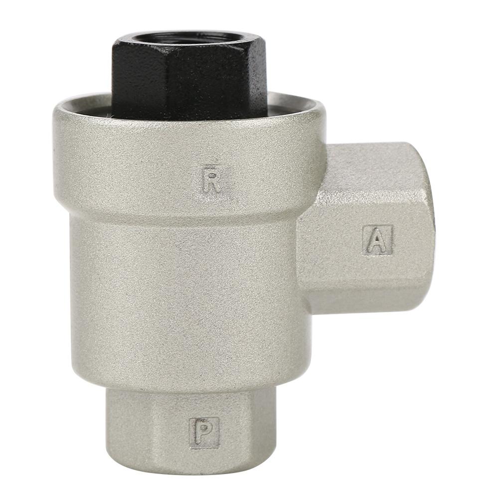 Fast Exhaust     Control Valve, Pneumatic   Control Valve Connector with 6mm Bore for Pneumatic Cylinder, Quick Reversal