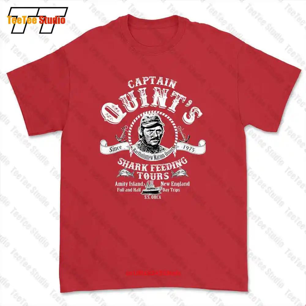 Jaws Captain Quints Shark Feeding Tours Tshirt Tee 076B S