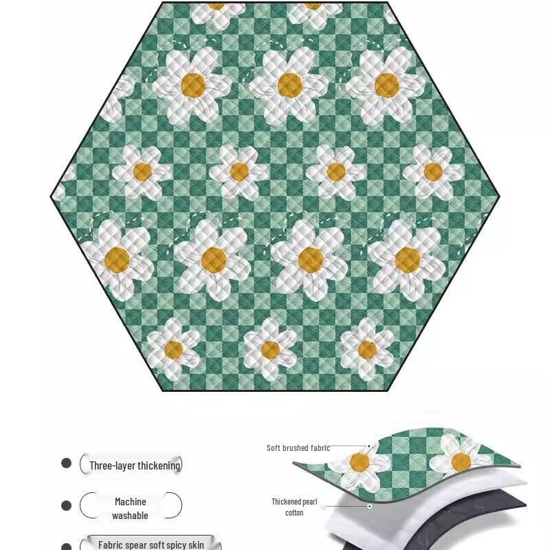 Hexagonal Outdoor Picnic & Camping Mat