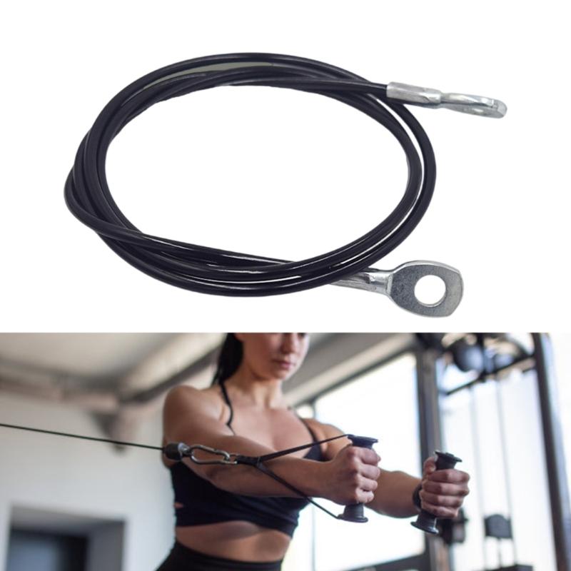 Homes Workout Pulley Cable Commercial Gym Equipment Cable Rusts Resistant Cable Suitable for Various Fitness Level