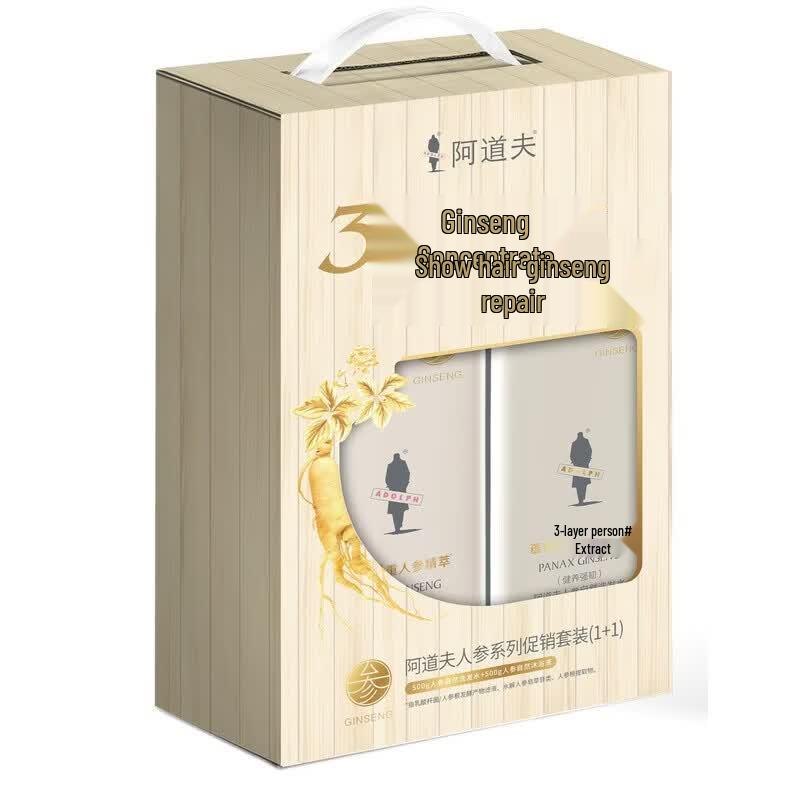 Adolph Ginseng Natural Shampoo & Conditioner Set