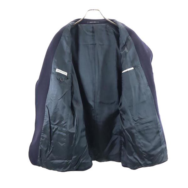 Emporio Armani Made In Italy Wool Tailored Jacket Navy Men's Used