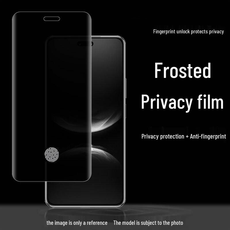 Anti-Peep Hydrogel Screen Protector for Oppo Reno 14/13/12/11/10/9/8Z with Fingerprint Unlock Pro+