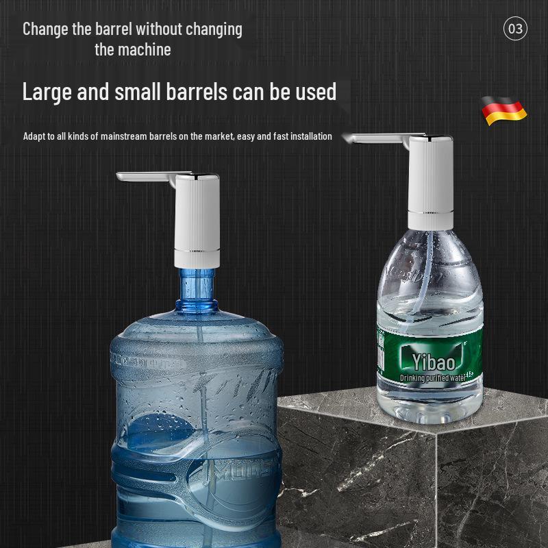 Electric Folding Bottle Water Dispenser - Automatic Pump for Large Barrels