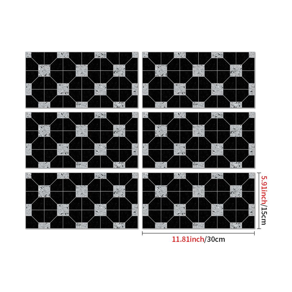 25Stlye Marble Simulated Brick Pattern Wall Sticker Self-adhesive Waterproof Room Decoration Sticker Wall Decoration