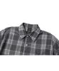 CPGN STUDIO Nomad Oversized Check Shirt Gray