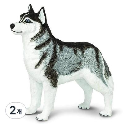 Safari Ltd Siberian Husky Figure 255229, 2 Pieces, Popular Toys In Korea