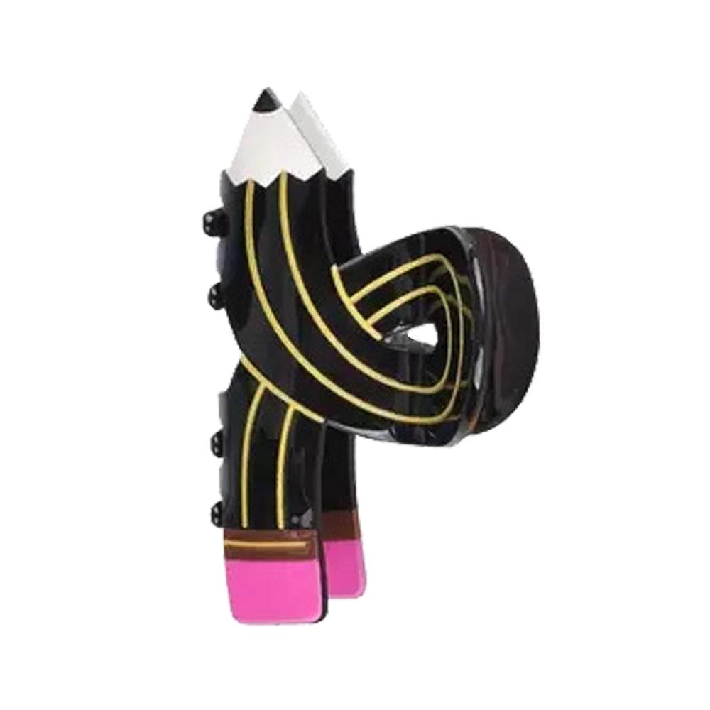 Pencil-shaped hairpin with interesting personality, fashionable, versatile, elegant and cute hair accessory, suitable for daily